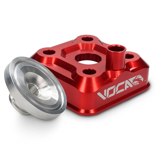 [VCR-RD11DT.46/RE] Culata modular VOCA Race Head 46mm, Yamaha DT LC/D, rojo