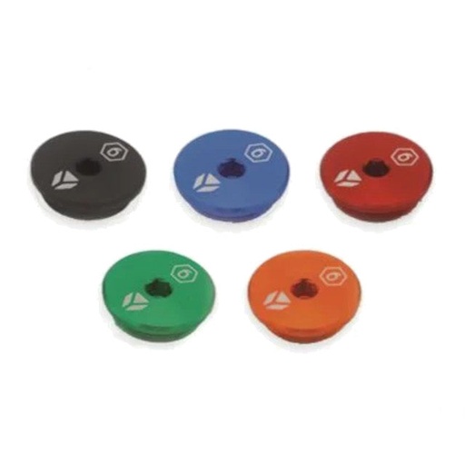 [YC110-2014-01-BK] Tapón cárter aluminio CNC YCF - Negro