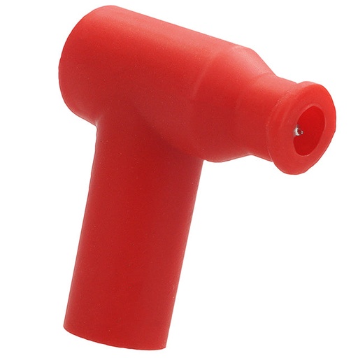 [AP50CT55.PLUG.RE] Pipa bujía silicona 90º AllPro - Rojo