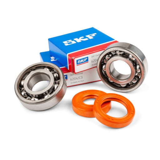 [S6-8031881/MET] Rodamientos y retenes cigüeñal ejes 20mm Minarelli AM6 Stage6 R/T