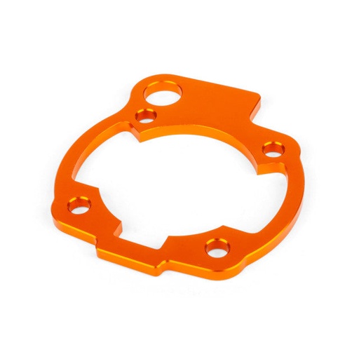 [S6-80188ET01] Junta alza cilindro 5mm Minarelli AM6 Stage6 CNC - Naranja