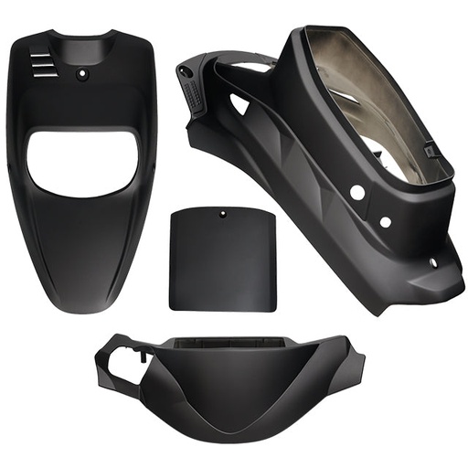 [AP55BP10.992.BM] Kit de carenados Yamaha BWs / MBK Booster 99-03 4 piezas negro mate AllPro