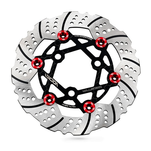 [VCR-RD18AER.220] Disco de freno delantero / trasero Yamaha Aerox / Jog RR VOCA - 220mm flotante