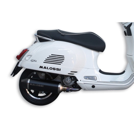 [3218016.K0] Escape Vespa GTS Super HPE 300 4T LC E4 (CE) Malossi RX Black