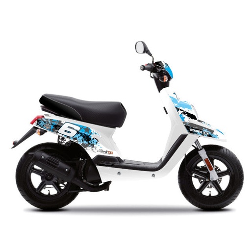 [S6-056801/BL] Kit de adhesivos Yamaha Bw's / Booster >2004 Stage6 - Azul / Negro 