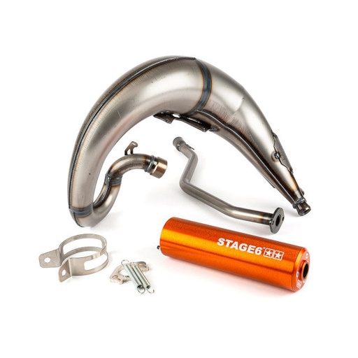 [S6-9118810/OR] Escape Yamaha DT 50 Stage6 Streetrace High Mount - Naranja