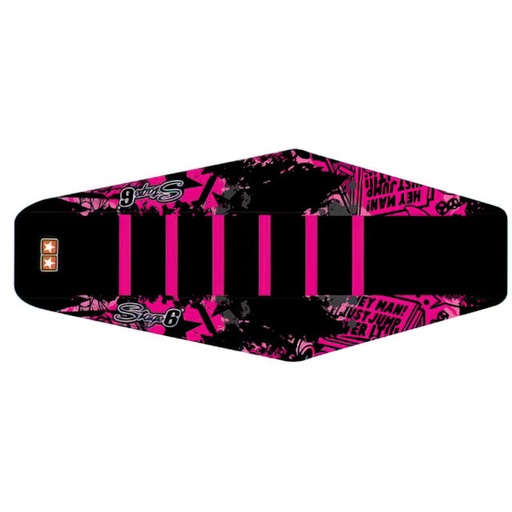 [S6-058862/PK] Funda asiento Rieju MRT 50 Stage6 - Rosa