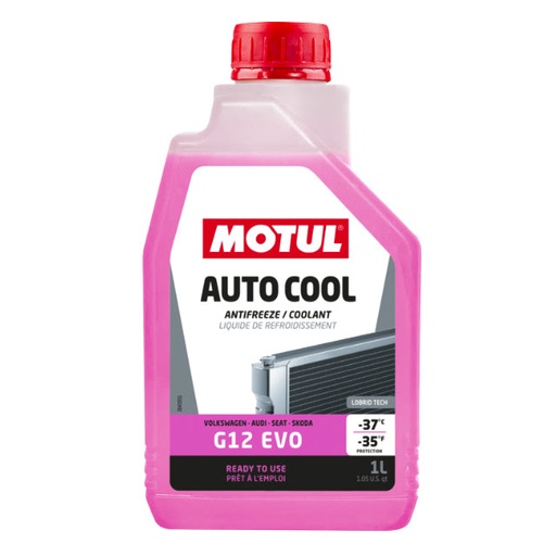 [112650] Liquido refrigerante Auto Cool G12 EVO -37º 1L Motul