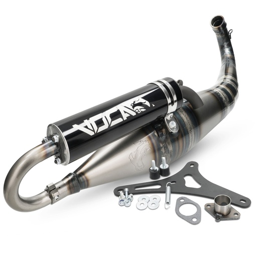 [VCR-RD46145.180/BK] Escape VOCA CORSE 180 Piaggio 180cc 2T silenciador negro