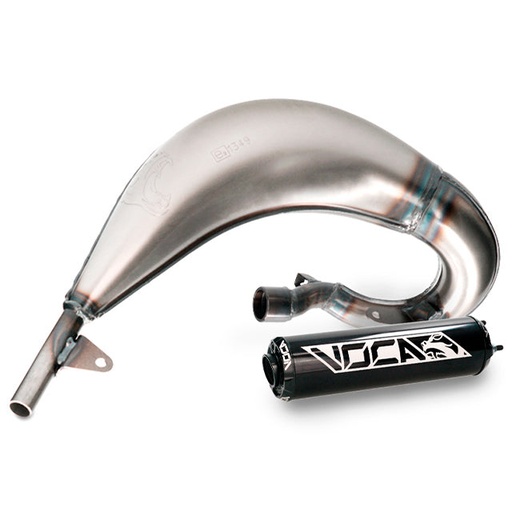 [VCR-RD39190/BKBK] Escape Beta RR Enduro/SM 12-20 lado derecho VOCA Cross (CE) - silenciador negro