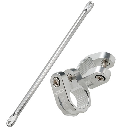 [VCR-SD900.RBK/AL] Barra de refuerzo con abrazaderas Voca Racing - aluminio