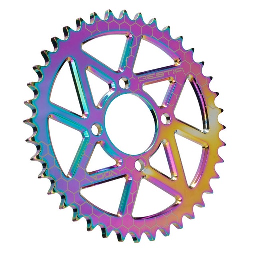 [VCR-SD450.YDT.40/TI] Corona Yamaha DT 50 Portugal Z-40 420 Aluminio CNC VOCA - titanio