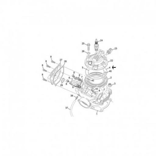 [3819] Junta tórica culata exterior 107x2 Sherco SE / SE-R 250-300 2T