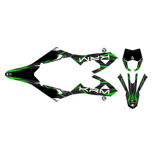 [KR717F] Kit pegatinas KRM Rieju MRT a partir 2022 - verde