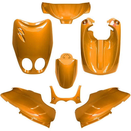 [AP55BP10.958.OR] Kit de carenados Yamaha Neo's / MBK Ovetto 02-07 7 piezas AllPro - naranja metalizado