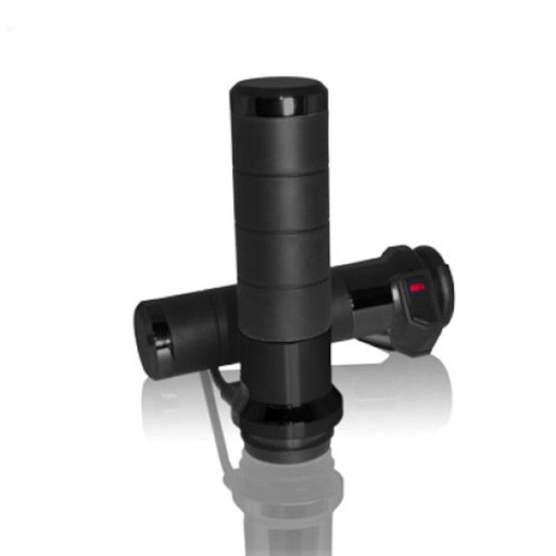 [AX068K00] Puños calefactables interruptor y con acelerador electrónico Harley Davidson Koso - negro