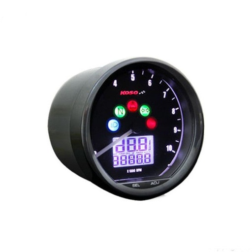 [BA058100] Marcador multifunción D64 Koso - negro
