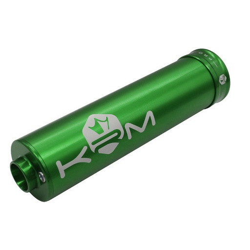 [KR034F] Silenciador 70-90cc aluminio 2019 KRM - verde