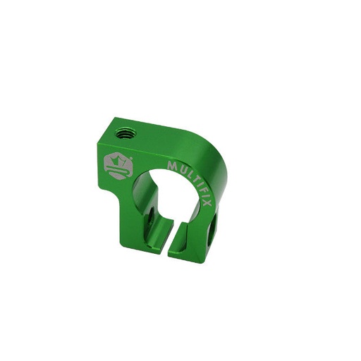 [KR598F] Abrazadera soporte escape multifijación KRM - verde