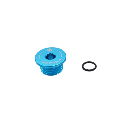 [KR574F] Tapón aceite Derbi KRM - turquesa