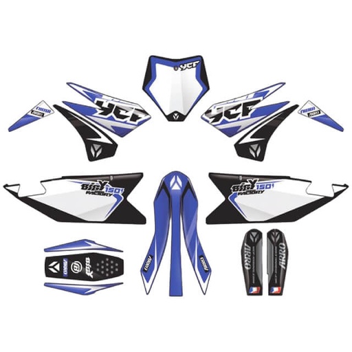 [KDBIGYF150E24] Kit de adhesivos completo YCF Bigy F150E MX 2024