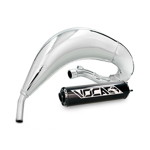 [VCR-RD38181/BKBK] Escape VOCA Cross Chromed 50/70cc (CE) Fantic - silenciador negro