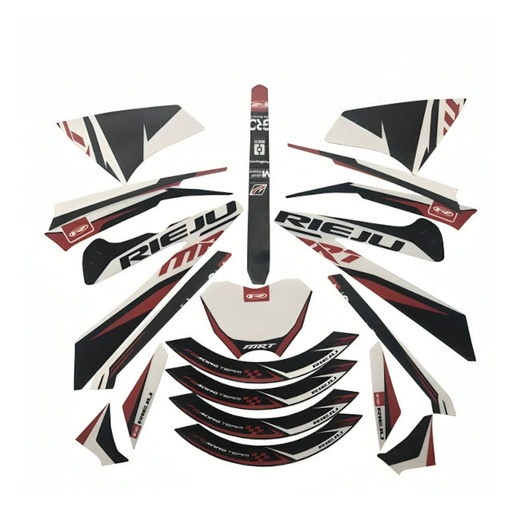 [0/000.390.5171] Kit de adhesivos Rieju MRT E4 Series 2018 - Blanco 8