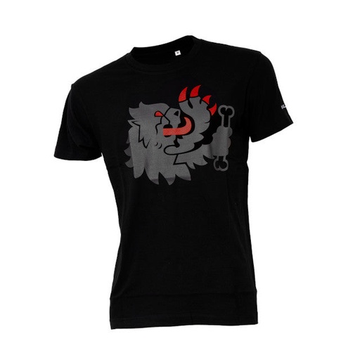 [4114651.B3] Camiseta Griffe Lion negro Malossi - talla S