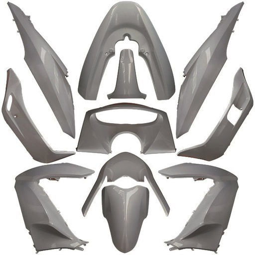 [AP55BP10.590.NG] Kit Carenados Honda PCX 125 <14 11 piezas AllPro - gris nardo
