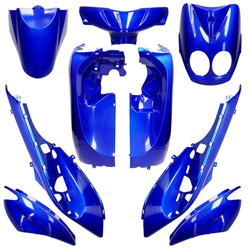 [AP55BP10.959.BL] Carenados MBK Ovetto / Yamaha Neos >08 9 piezas AllPro - azul metalizado