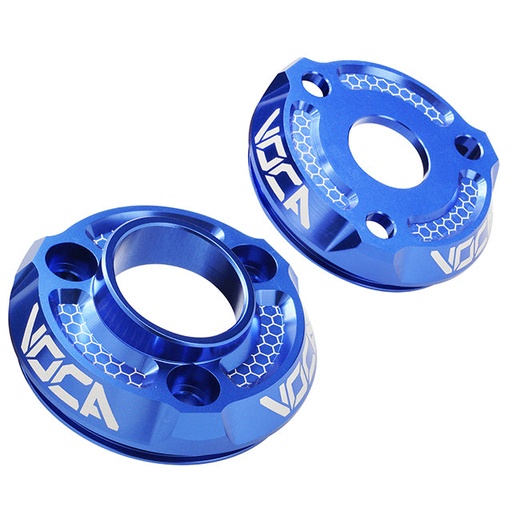 [VCR-RD304CNC/BL] Kit de cazoletas silenciador VOCA CNC anodizado - azul