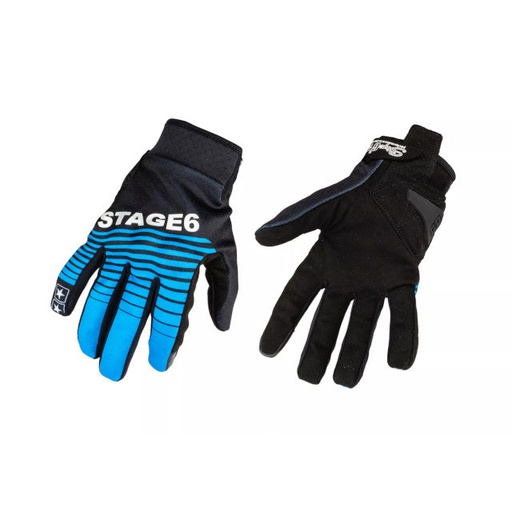 [S6-0867/S] Guantes Street Pure Stage6 - azul/negro - talla S