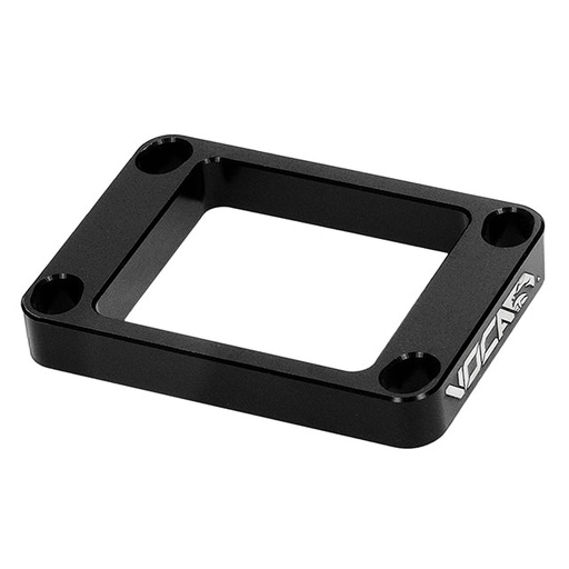 [VCR-RD13.SPC.DA.1000/BK] Suplemento CNC caja de laminas Minarelli Derbi / AM6 50cc VOCA - 10mm negro