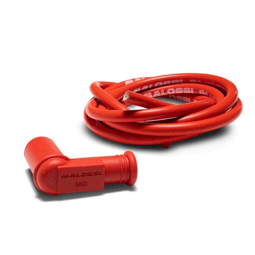[5519221] Pipa y cable de bujia Malossi - rojo