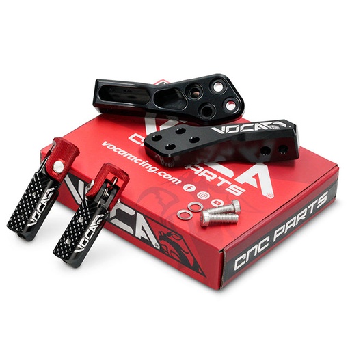 [VCR-RD06144FPG2] Kit estriberas plegables pitbike CNC VOCA Fld-peg