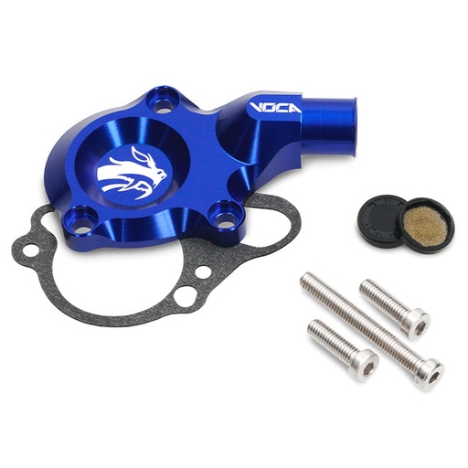 [VCR-RD09.AM6/BL] Kit tapa bomba de agua VOCA CNC Minarelli AM6 - azul