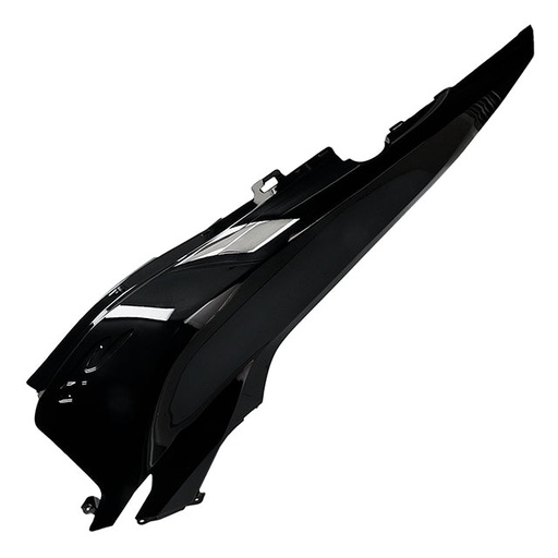[AP55BP12.574.10.BK] Tapa lateral trasera izquierdo Honda SH 125 17-19 AllPro - negro metálico perla