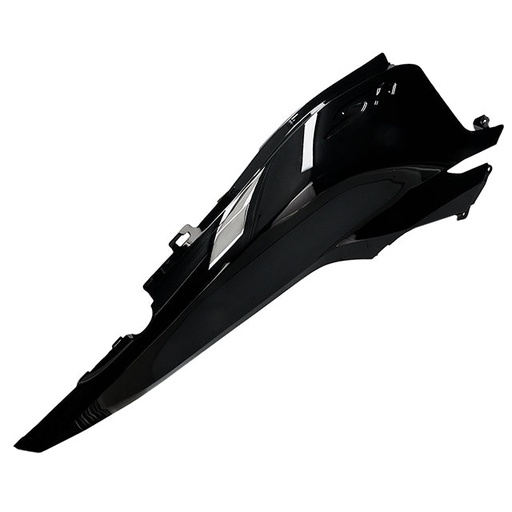 [AP55BP12.574.11.BK] Tapa lateral trasera derecha Honda SH 125 17-19 AllPro - negro metálico perla