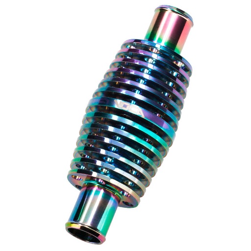 [VCR-RD11.RAD.BST/TI] Radiador tubo refrigerante D=17mm 106x40mm VOCA CNC Bestia - neocromado