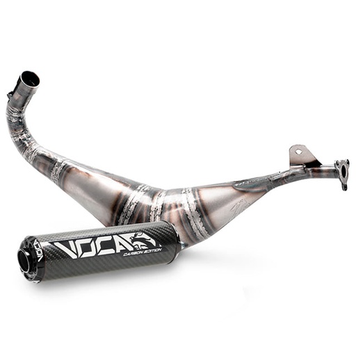 [VCR-RD34130.01.CABK] Escape VOCA Racing BigBore DT 100cc, Yamaha DT80LC, Italkit-VOCA 100cc - silenciador cazoleta negra