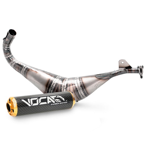 [VCR-RD34130.01.CAGO] Escape VOCA Racing BigBore DT 100cc, Yamaha DT80LC, Italkit-VOCA 100cc - silenciador cazoleta oro