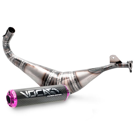 [VCR-RD34130.01.CAPU] Escape VOCA Racing BigBore DT 100cc, Yamaha DT80LC, Italkit-VOCA 100cc - silenciador cazoleta violeta