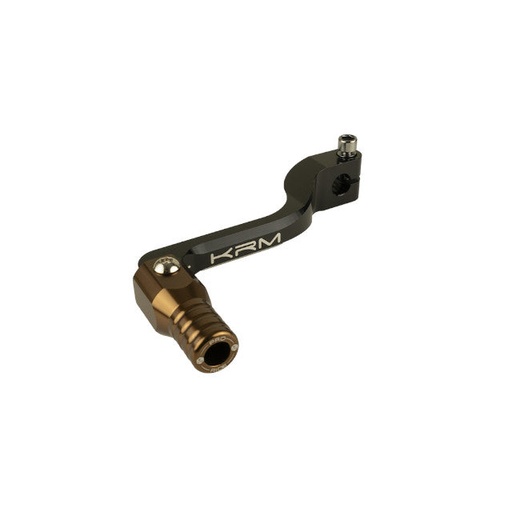 [KR782F] Pedal de cambio plegable Derbi euro 2 / 3 / 4 KRM - bronce