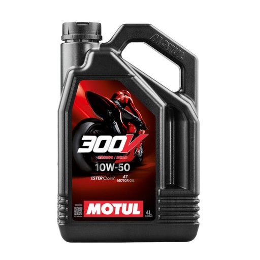 [112535] Aceite motor 10W50 300V Factory Line Road Racing 4L Motul