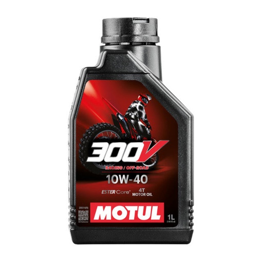 [112558] Aceite motor 10W40 300V Factory Line Off Road Racing 1L Motul