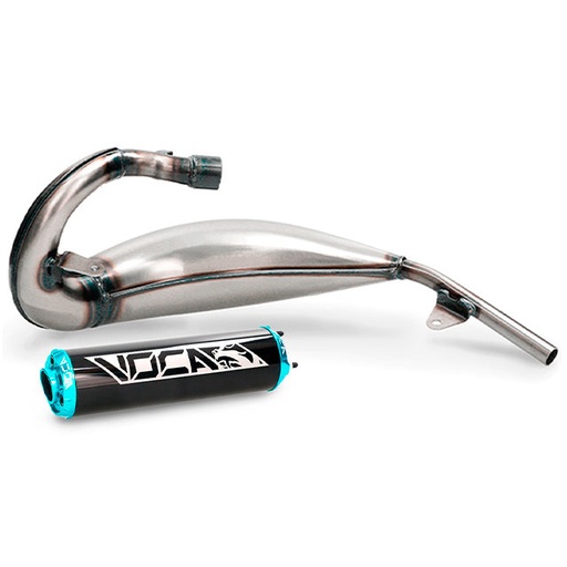 [VCR-RD39191/BKCY] Escape Beta RR Enduro/SM >21 VOCA Cross (CE) - silenciador azul cyan
