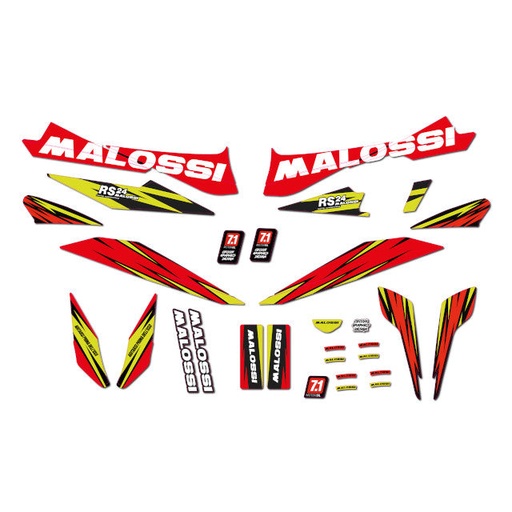 [3320129B] Kit adhesivos Malossi Honda SH 350 21-23