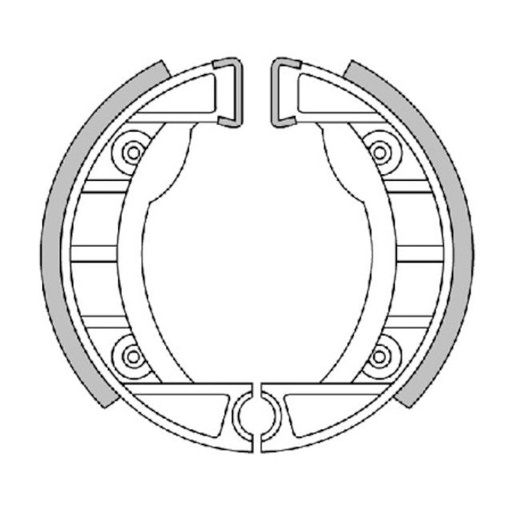 [176.0152/R] Mordazas de freno Piaggio Boxer d.105x20mm For Race Polini - sin muelle