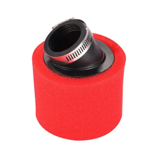 [AP100PB00CBF38V2.RE] Filtro de aire 38mm acodado rojo Pitbike AllPro