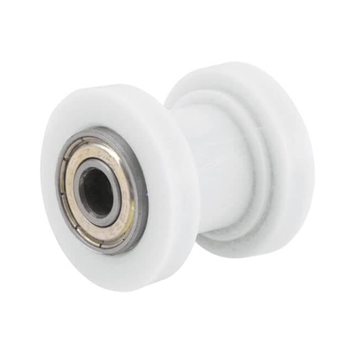 [AP100PB00CRL.08.WH] Rodillo de cadena de 8mm Blanco Pitbike Allpro